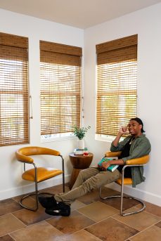 The Lorren Chair in Light Honey