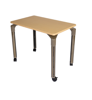 Plateau Standing Desk in Natural Wood