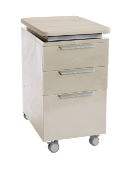 Plateau Filing Cabinet in Moonstone