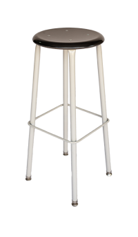 VBOC Stool in Black and Moonstone